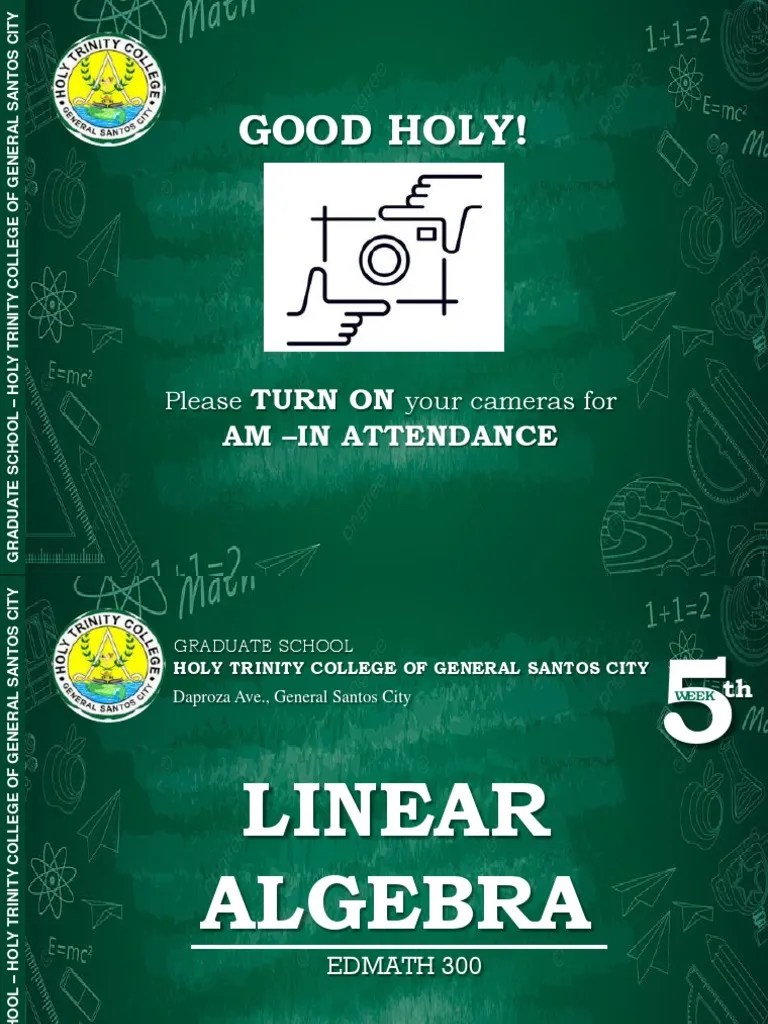 Understanding Eigenvalues, Eigenvectors And Diagonalization Through A ...