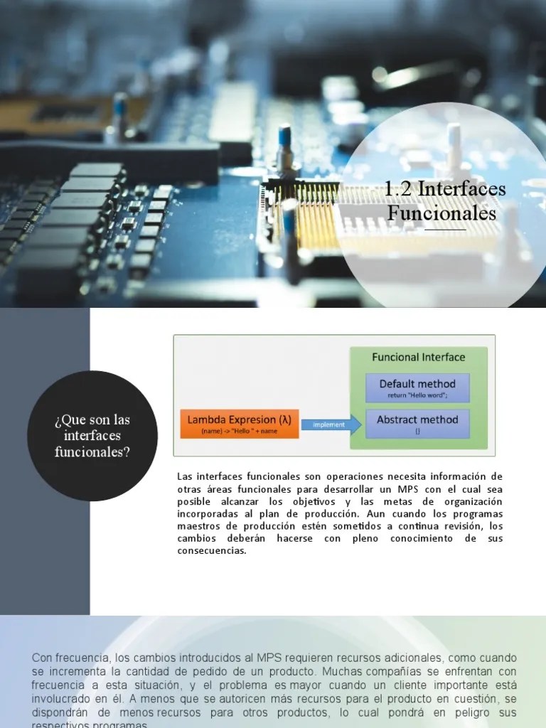 1.2 Interfaces Funcionales | PDF | Marketing | Procesos De Negocio