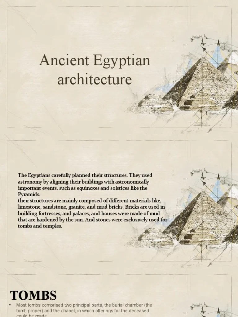 Ancient Egyptian Architecture | PDF | Ancient Egypt | Ancient Egyptian ...