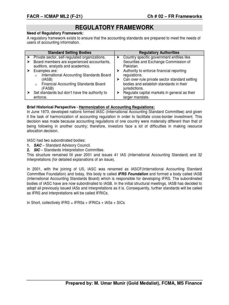 004 - Chapter 02 - Financial Reporting Frameworks | PDF | International ...