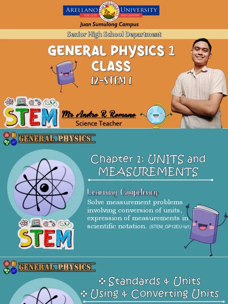 General Physics 1 - Lesson 1 | Download Free PDF | International System Of Units | Measurement