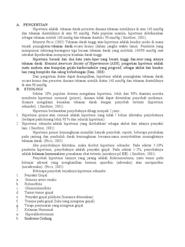 LP Hipertensi | PDF