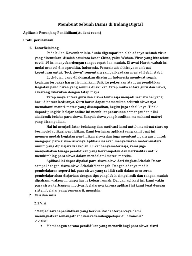 Membuat Sebuah Bisnis Digital | PDF