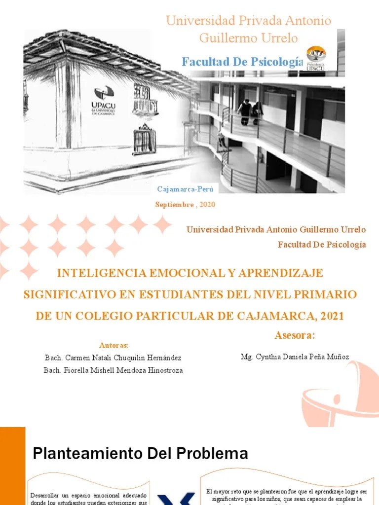 Inteligencia Emocional Y Aprendiizaje Significativo (Otro) | PDF | Las Emociones | Aprendizaje