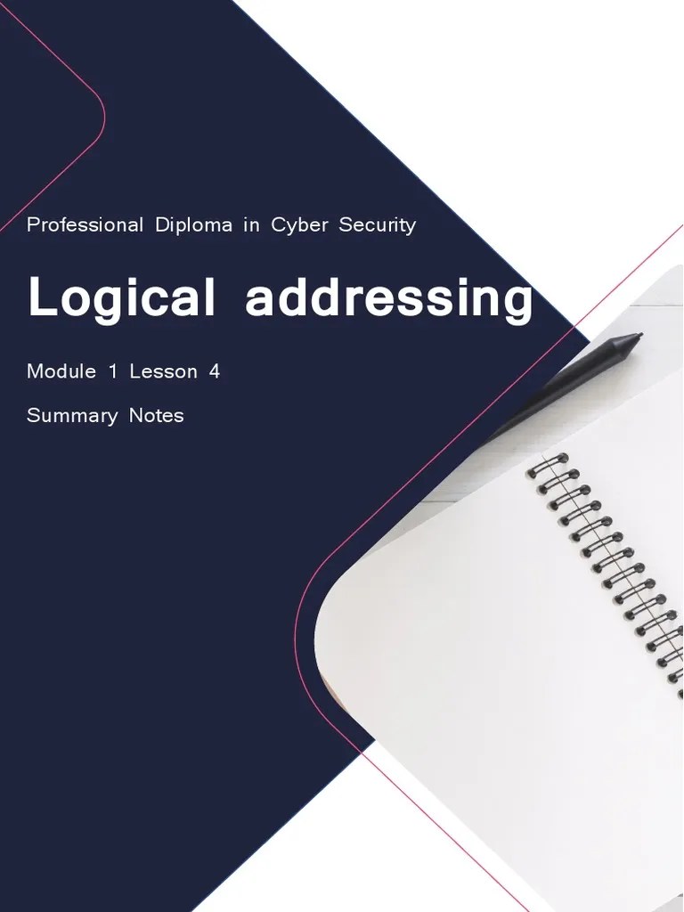 Cyber Security Module 1 Lesson 4 Notes | PDF | Ip Address | Computer ...