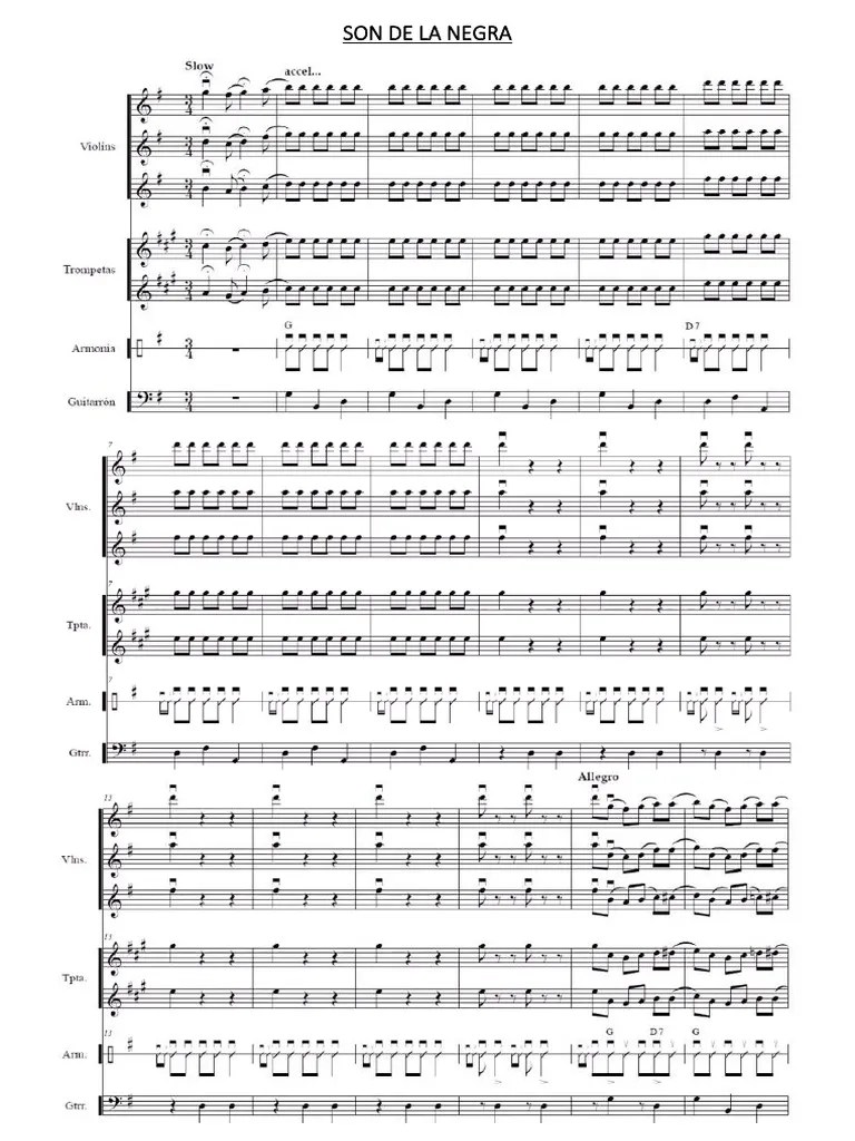Son De La Negra | PDF