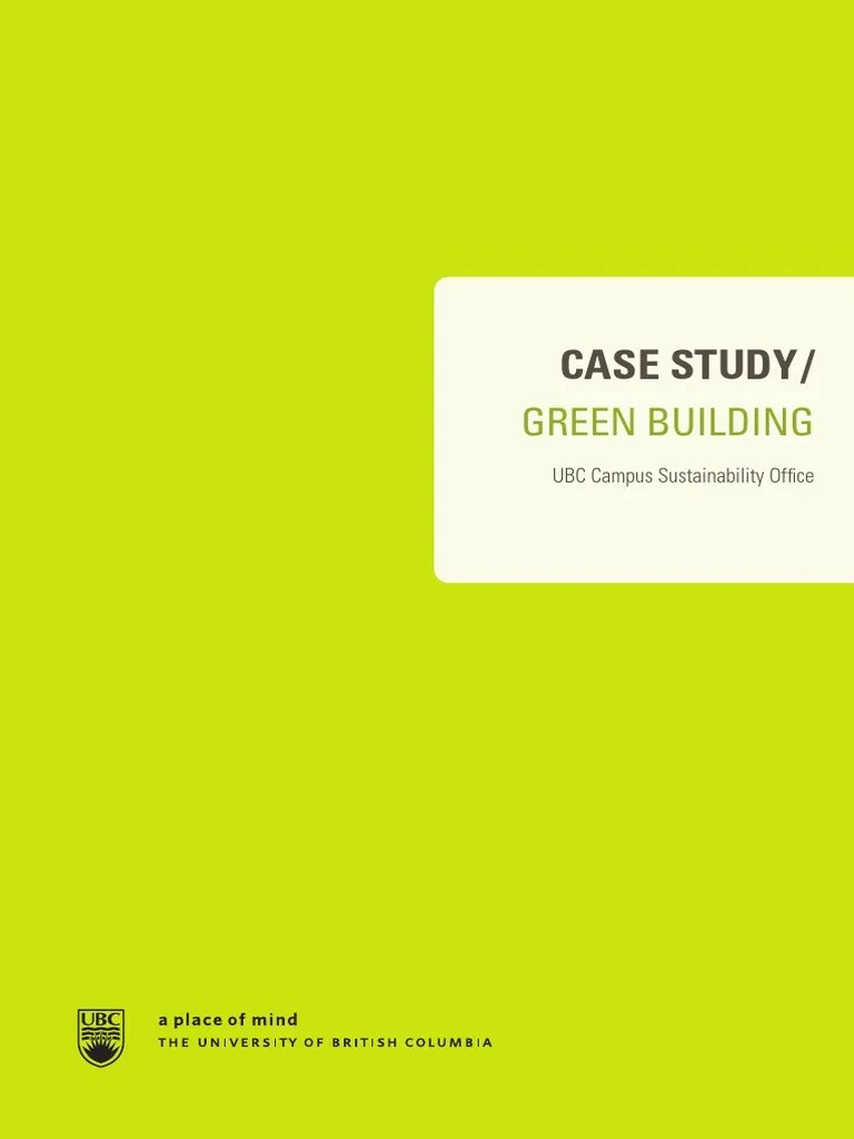 Case Study/: Green Building | Download Free PDF | Green Building ...