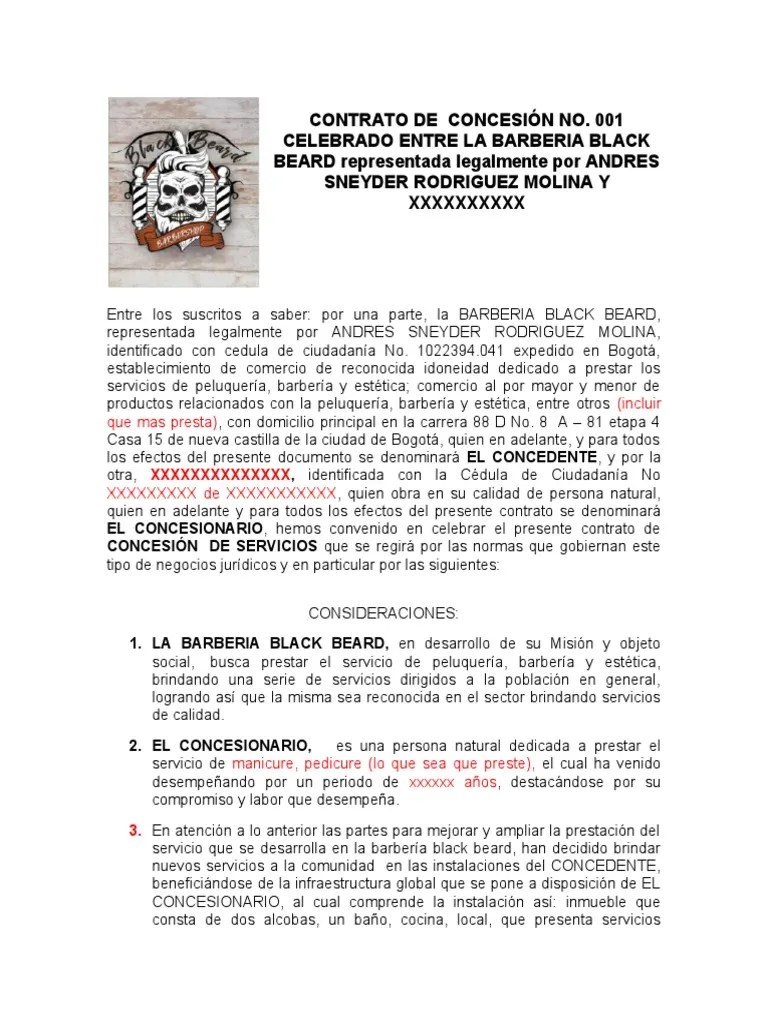 Contrato De Concesión | PDF | Justicia | Crimen Y Violencia