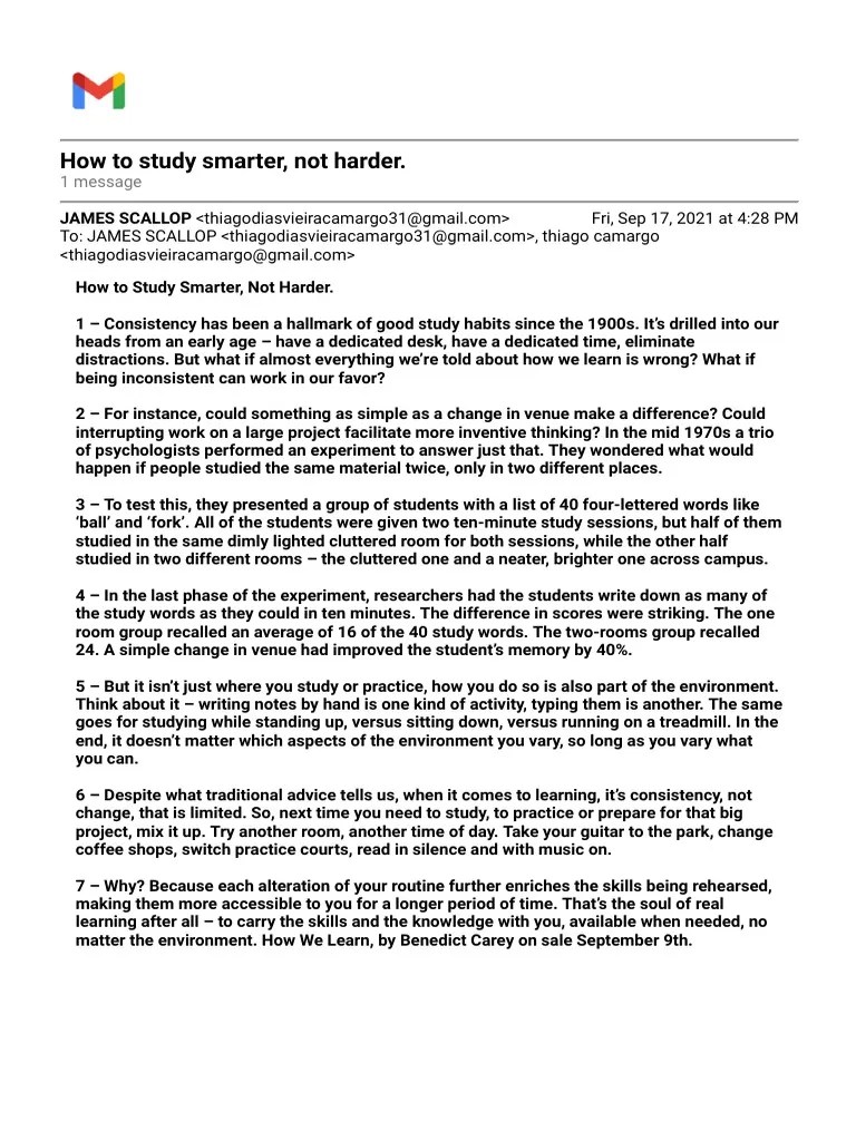 How To Study Smarter, Not Harder. | PDF | Applied Psychology | Behavior ...