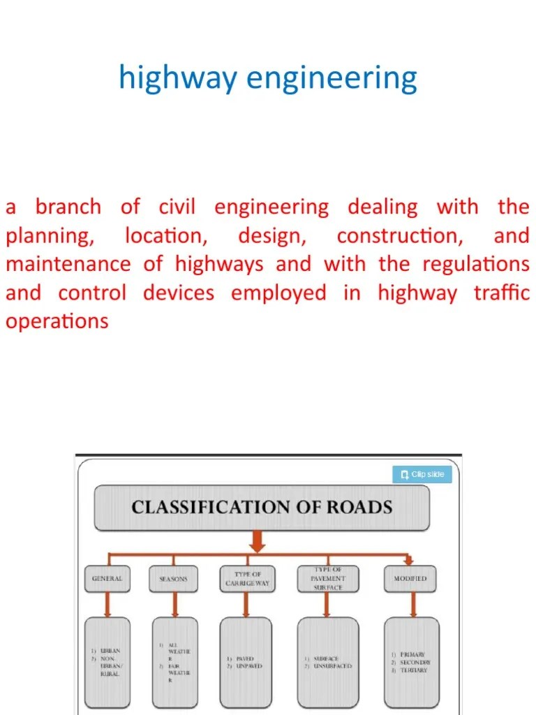 Highway Engineering Pdf