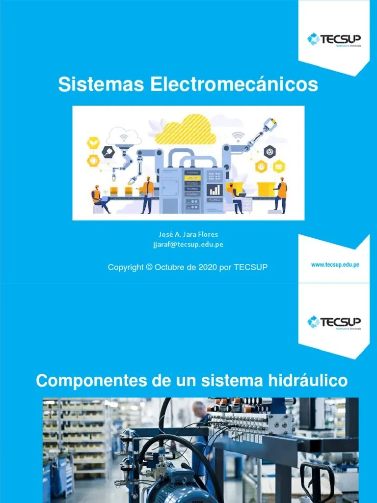 S10 - Sistemas Electromecánicos | PDF | Bomba | Solenoide