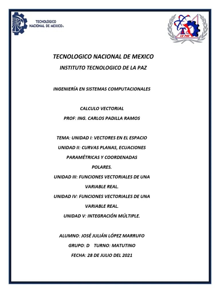 Calculo Vectorial | PDF | Espacio Vectorial | Vector Euclidiano
