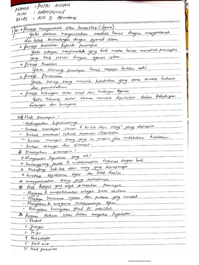 Contoh Ujian Al-Islam Dan Kemuhammadiyahan | PDF