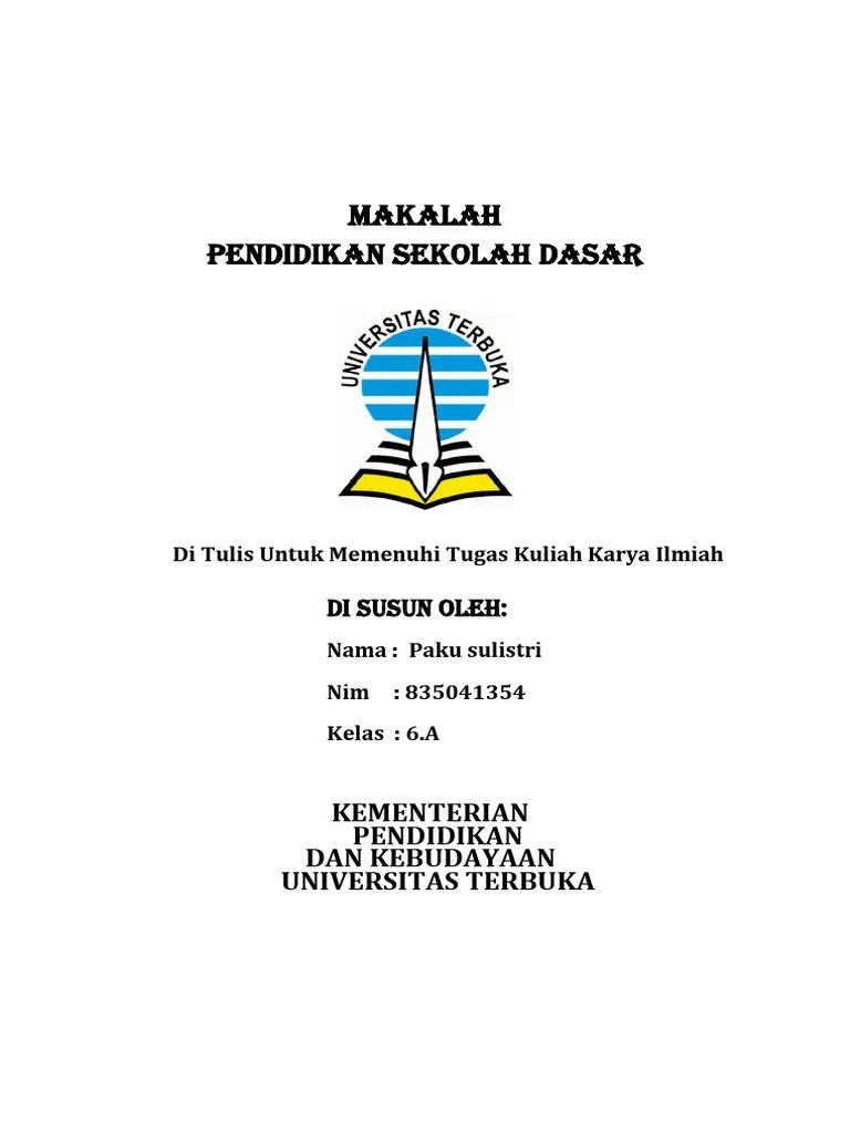 Tugas 3 - Karya Ilmiah | PDF