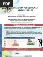 Pengelolaan Limbah Non B3 (PermenLHK No 19 Tahun 2021) PDF | PDF