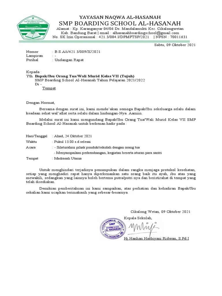 Undangan silaturahmi dan halal bihalal keluarga besar . Aziwo1jjutd3wm