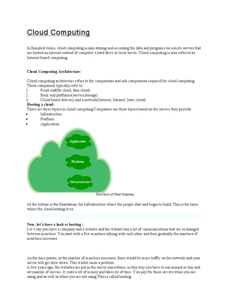 Cloud Computing Interview Question | PDF | Cloud Computing | Virtualization
