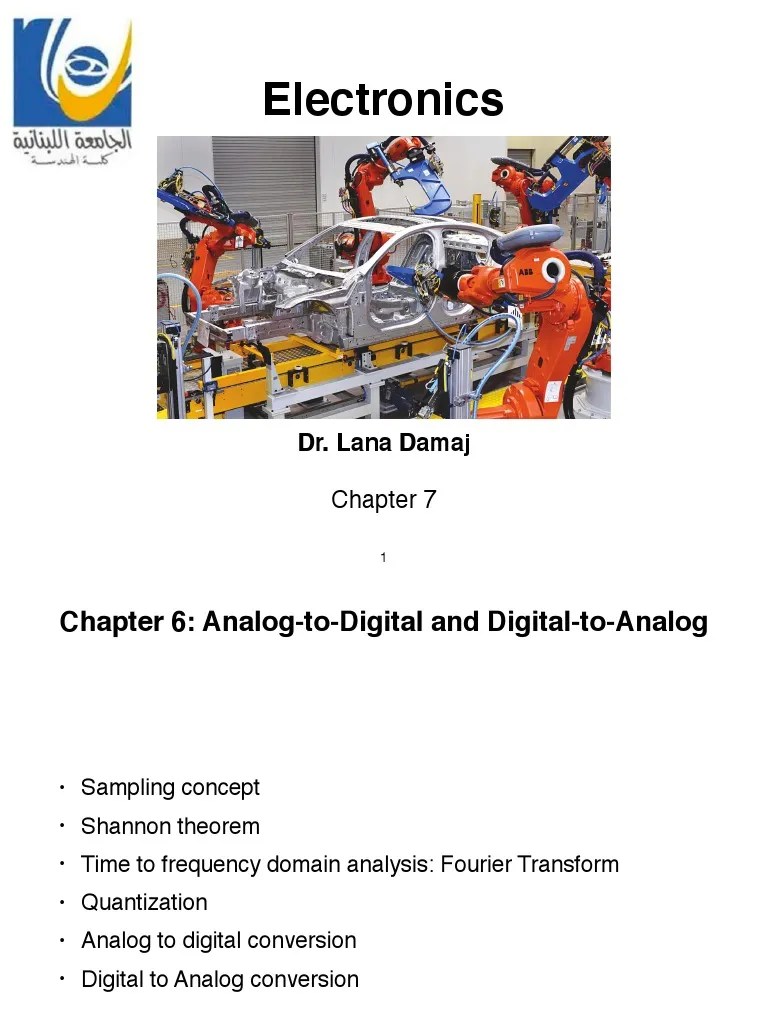 Signal Operation Conversion - Course + Exercise | PDF | Analog To ...