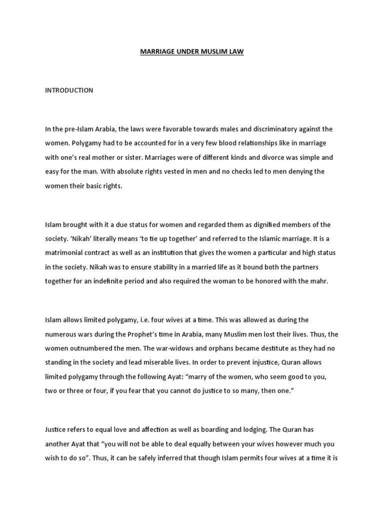 Islam Law Pdf Marriage Husband - Download Modern Dark Design | 8K