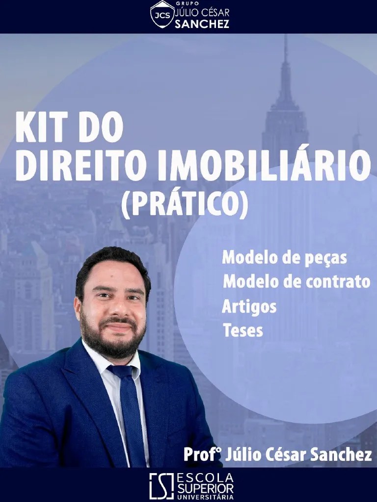 Novo Ebook Guia Prático Imobiliario - Referencia No Assunto Prof. Julio ...