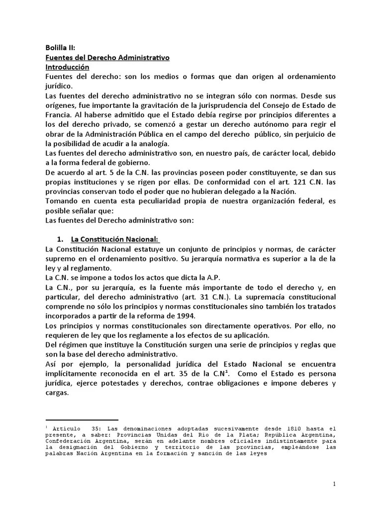 Unidad II DERECHO ADMINISTRATIVO | PDF | Regulación | Fuentes Del Derecho