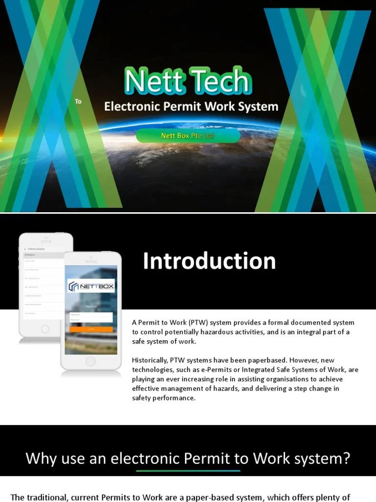 E Permit To Work System | Download Free PDF | Occupational Safety And Health | Computing