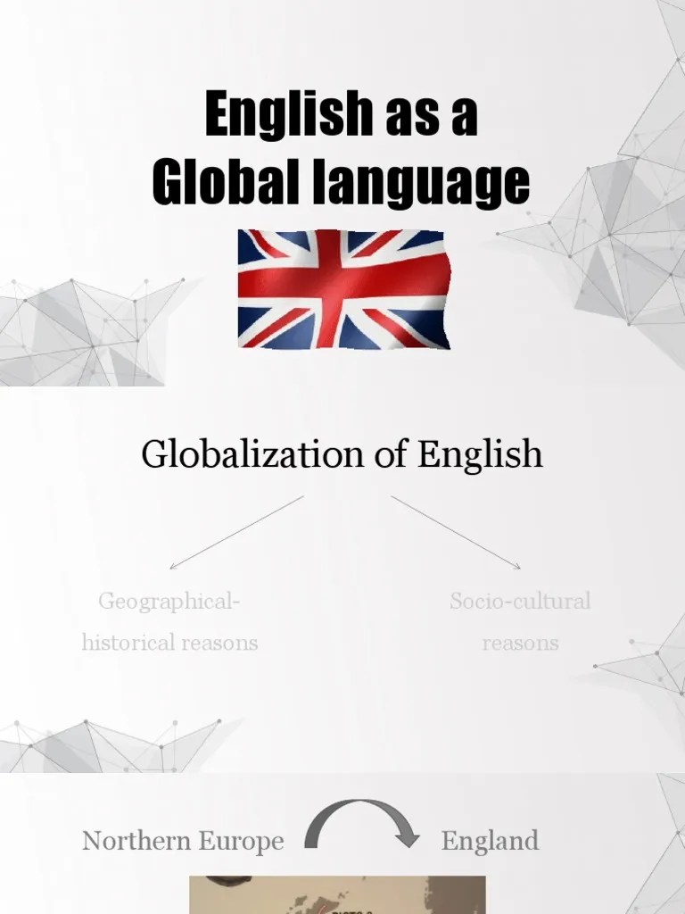 Presentation On Global English (David Crystal) | PDF