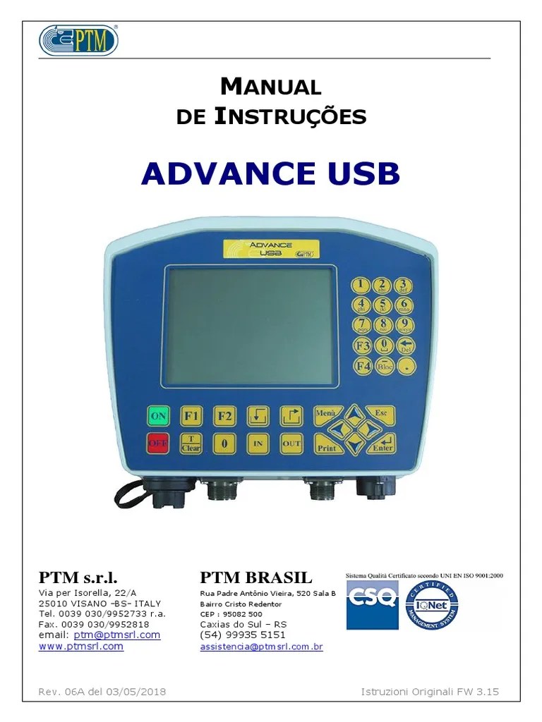 Manual De Instrução | PDF | Pen-drive | Eletrônicos