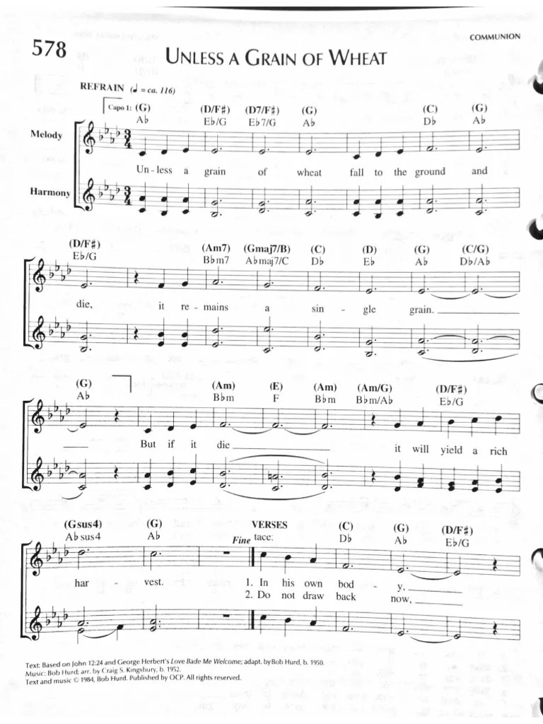 Unless A Grain Of Wheat | PDF