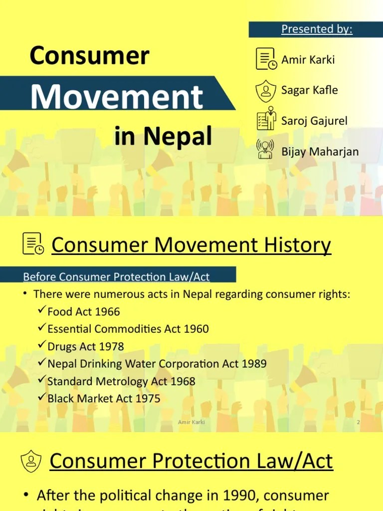 Consumer Movement In Nepal | PDF | Consumer Protection | Business