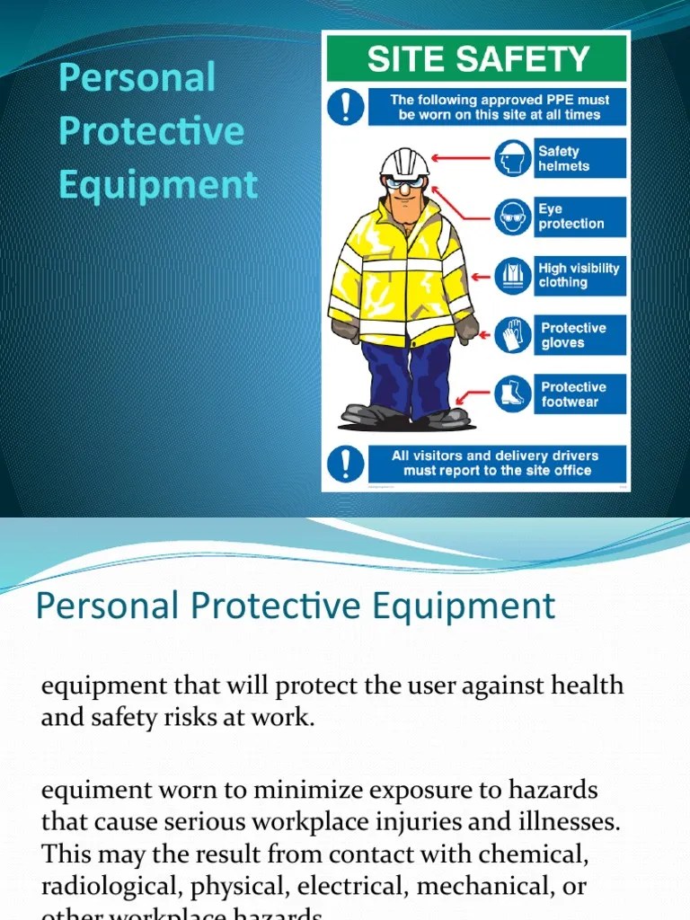 Personal Protective Equipment (PPE) | PDF | Personal Protective Equipment | Safety