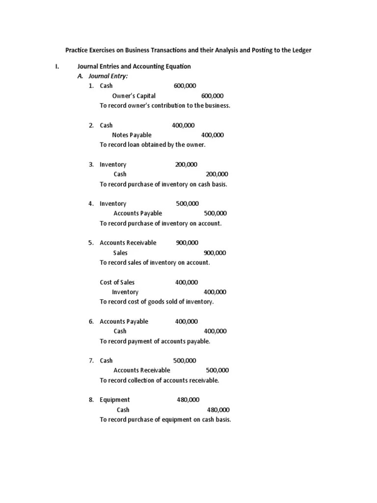 Accounting | PDF | Debits And Credits | Inventory