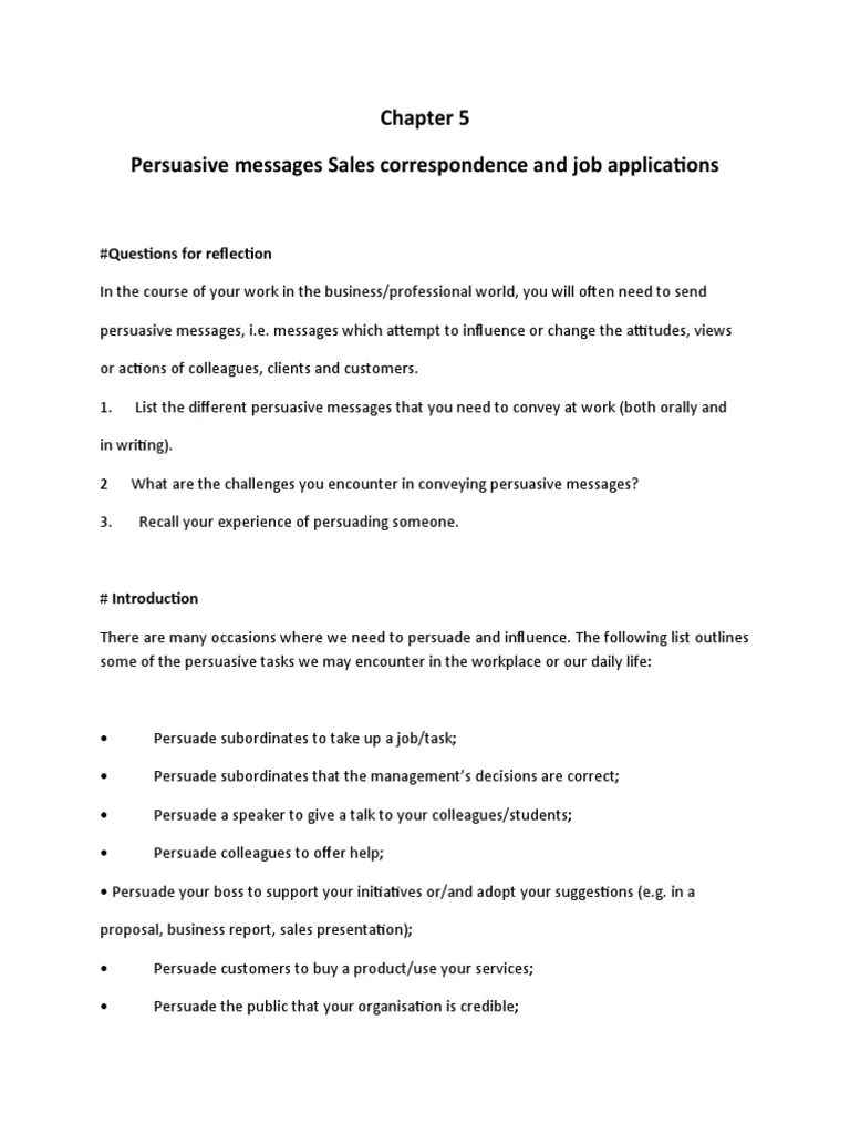 Chapter 5 | PDF | Persuasion | Psychological Concepts
