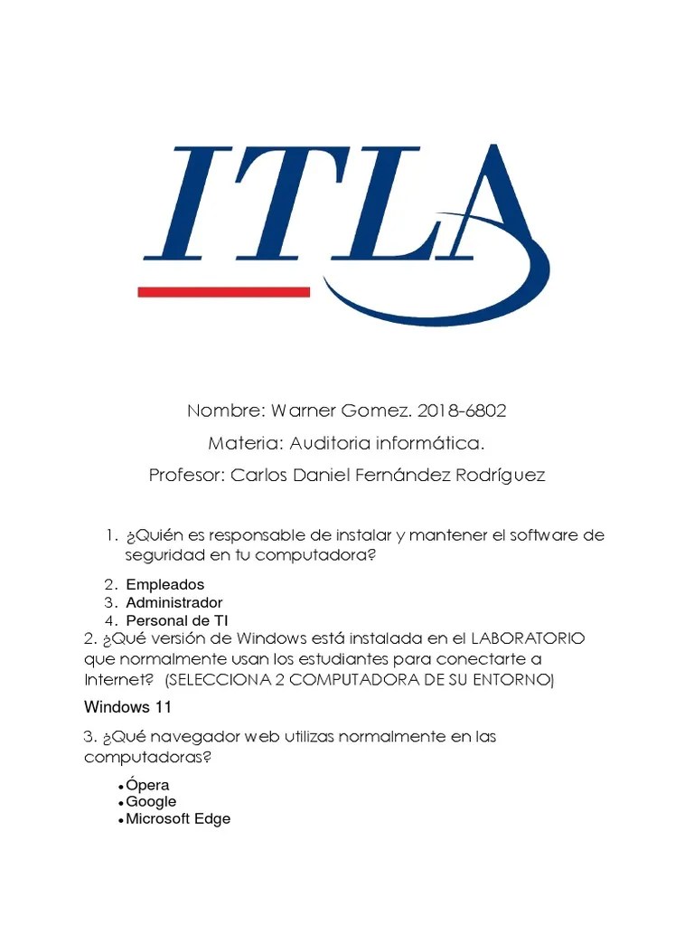 Ciberseguridad | PDF