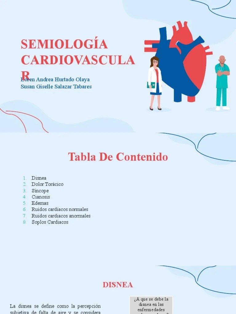 Semiología Cardiovascular Y Soplos | PDF | Corazón | Sistema Circulatorio