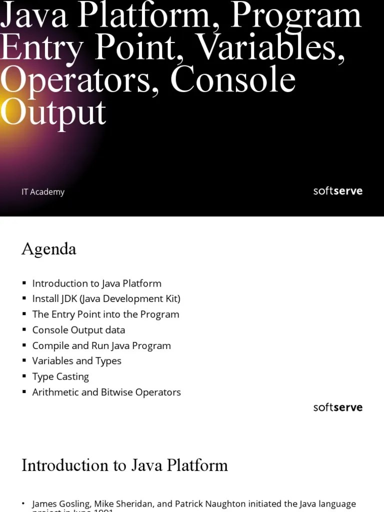01 - Java Fundamental Concepts | PDF | Java (Programming Language ...