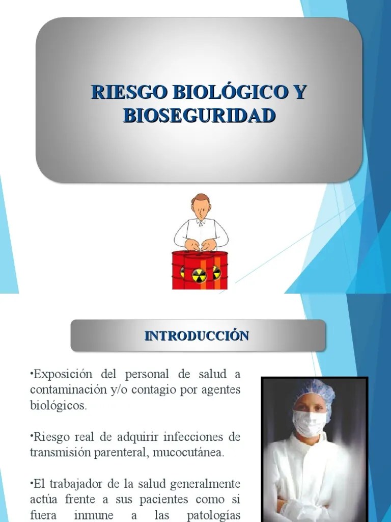 Presentacion Riesgo Biologico 2019 | PDF | Infección | VIH