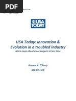 Case Analysis Usa Today 1 What Opportunities In Chegg 