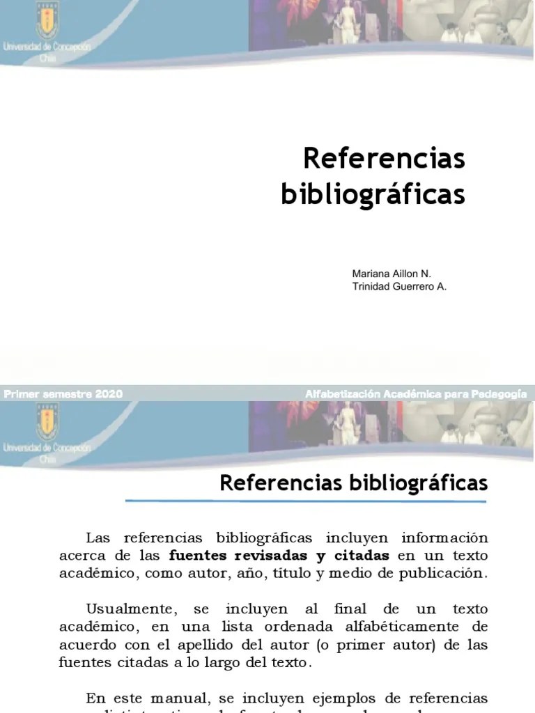 Referencias Bibliográficas Normas APA 7ma Edición | PDF | Estilo Apa | Citación
