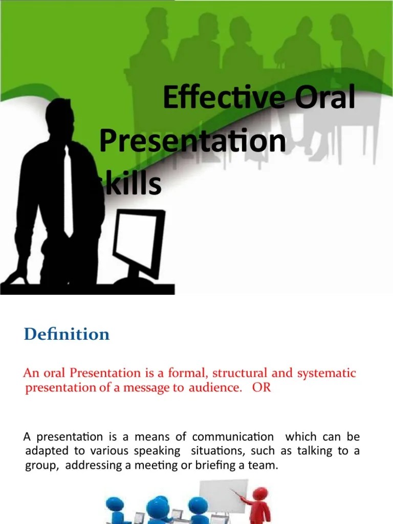 Oral Presentation Skills Revised | PDF | Attention | Information