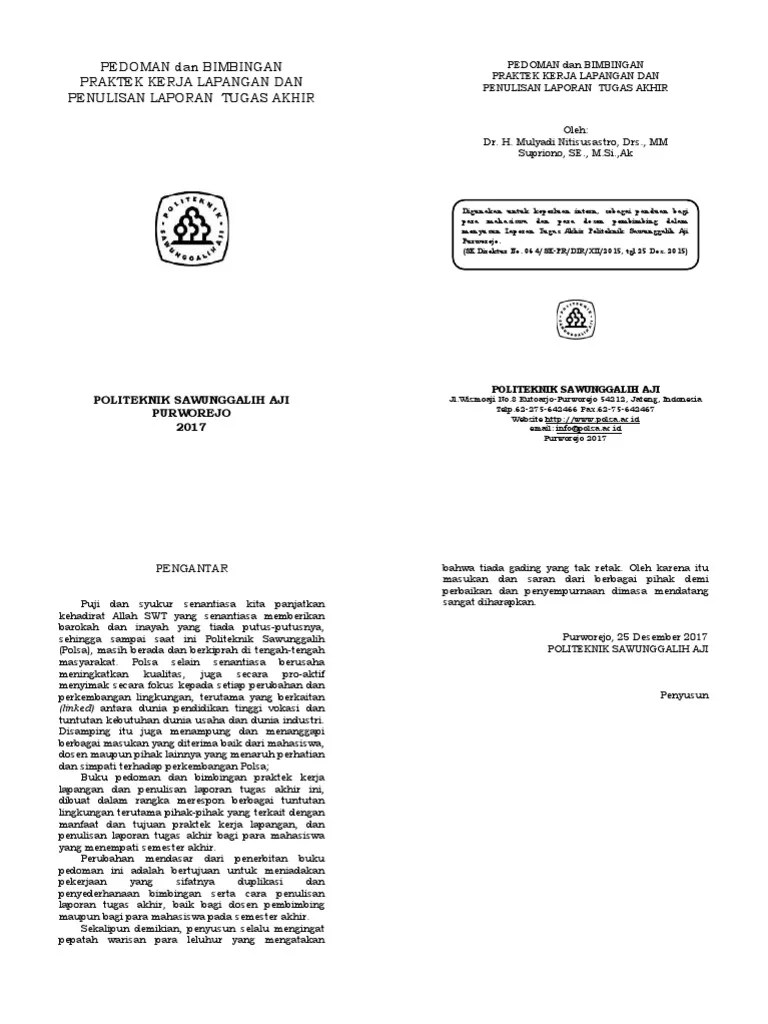 Buku Panduan PKL Dan TA | PDF