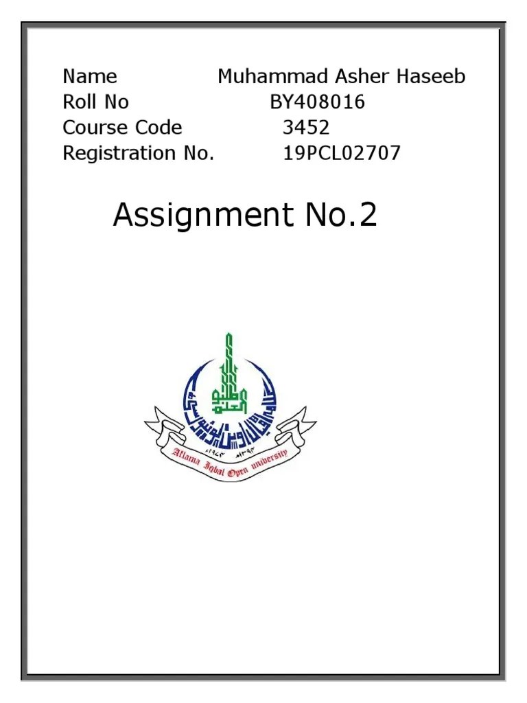 Theory Of Automata ASSIGNMENT 2 | PDF | Automata Theory | Models Of ...