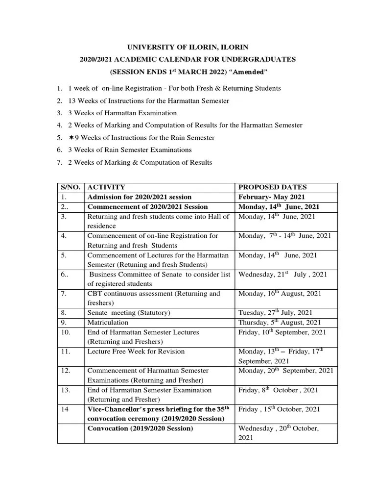 Academic Calendar 2020 2021 | PDF | Academic Term | Educational Institutions