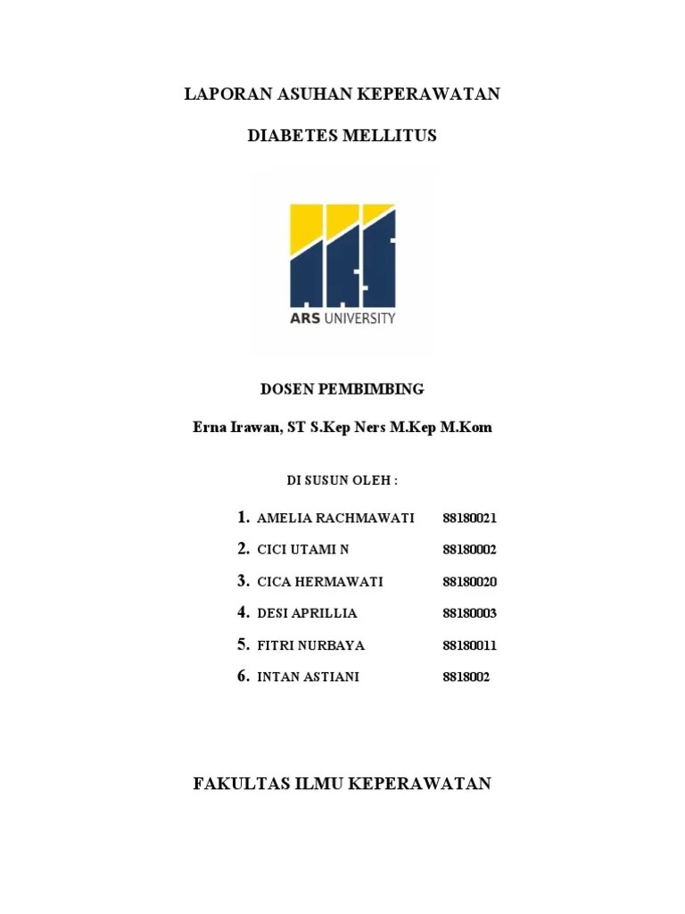 Asuhan Keperawatan Diabetes Mellitus | PDF