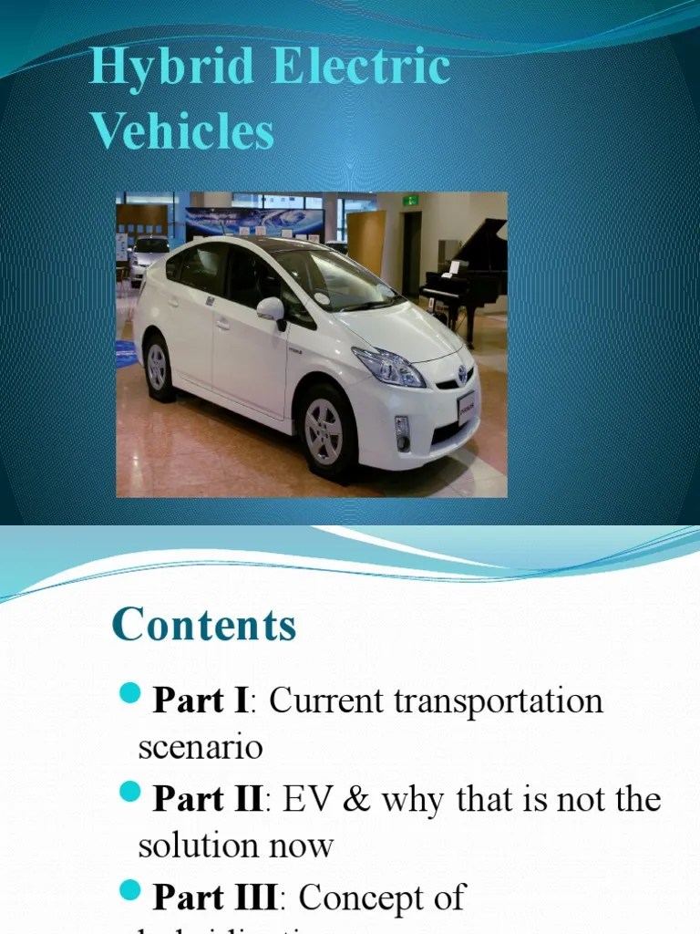 Hybrid Vehicles | PDF | Hybrid Electric Vehicle | Electric Vehicle