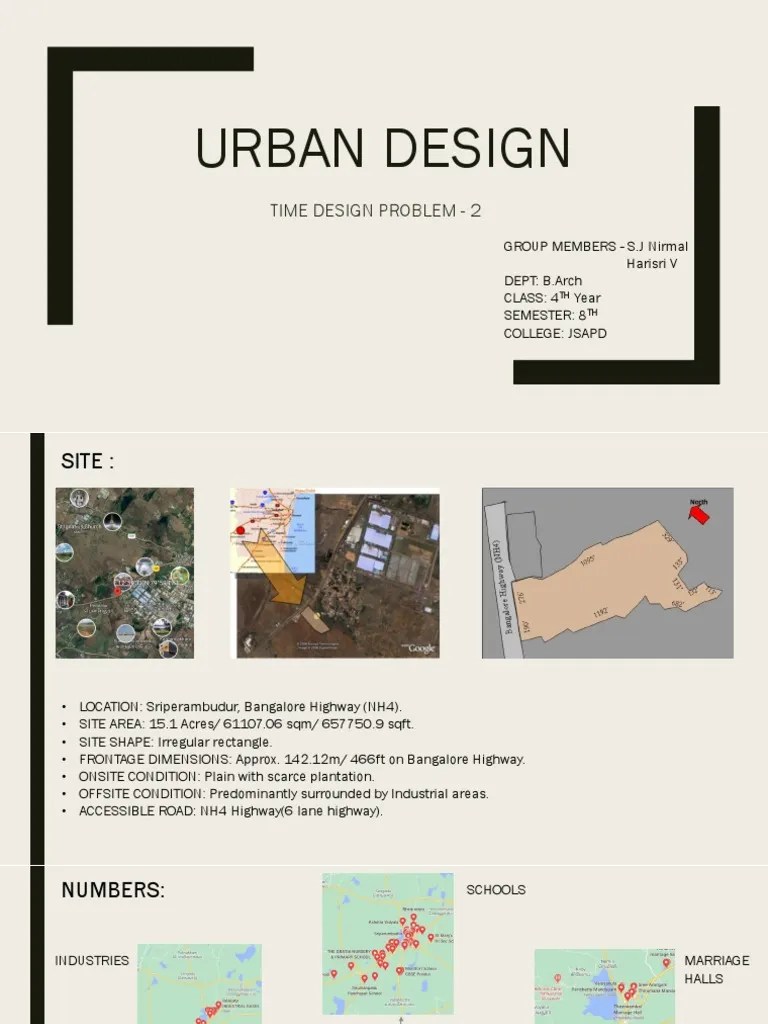 Urban Design | PDF