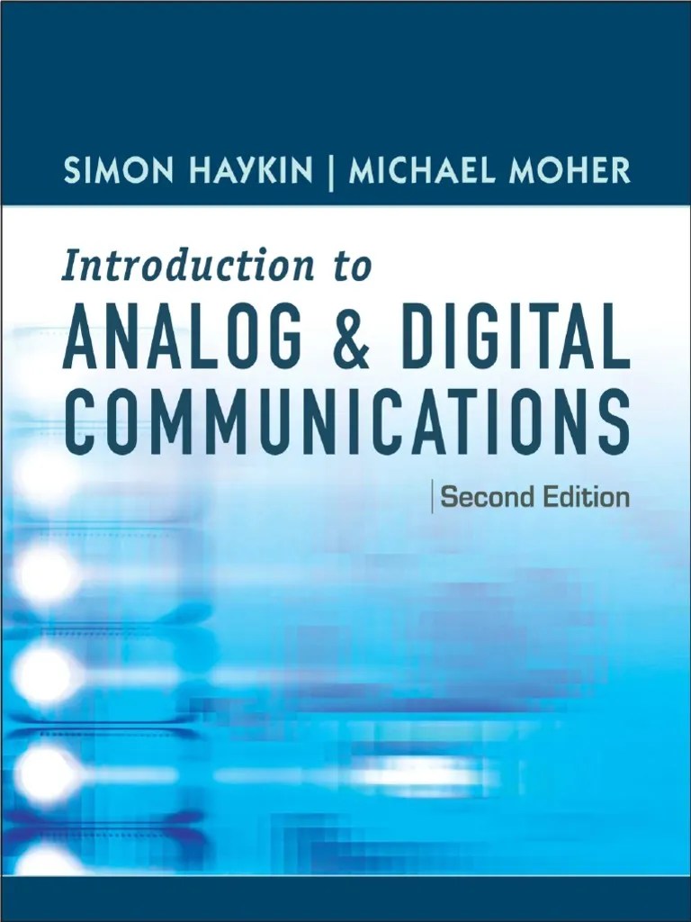 An Introduction To Analog And Digital Communications, 2nd Edition By ...