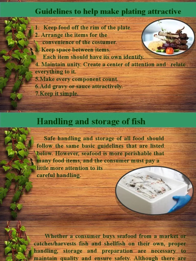 Guidelines To Help Make Plating Attractive | PDF