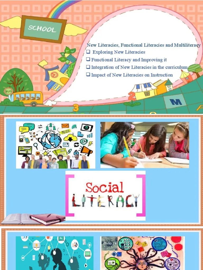 New Literacies Functional Literacy And Multiliteracy Pdf Building And - Premium Light Pattern Gallery - 8K