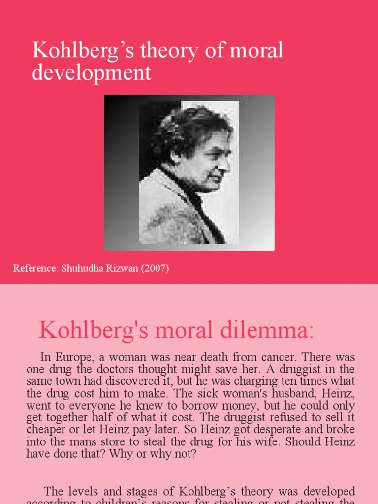 Kohlbergs Theory Of Moral Development | PDF | Morality | Conscience